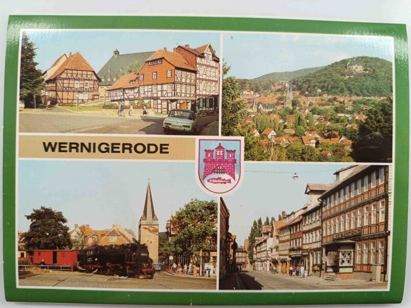 WERNIGERODE ZESTAW 5 POCZTÓWEK