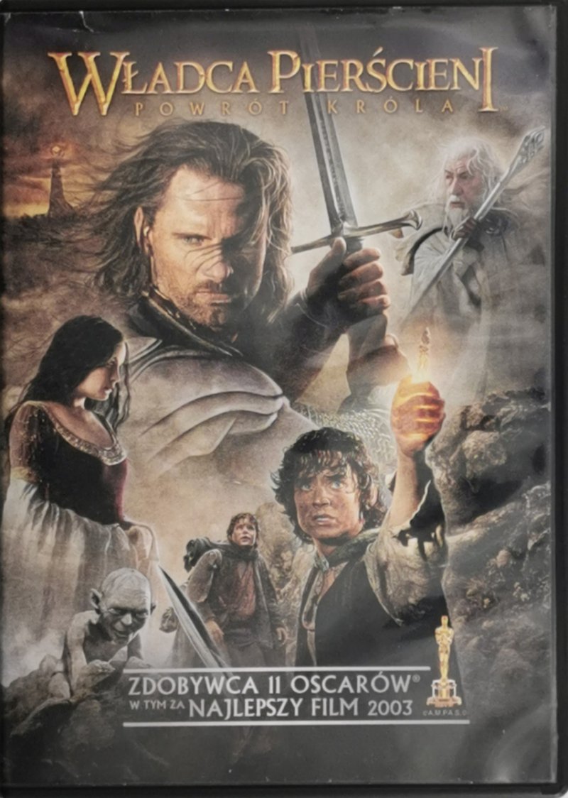 DVD. WŁADCA PIERŚCIENI. POWRÓT KRÓLA