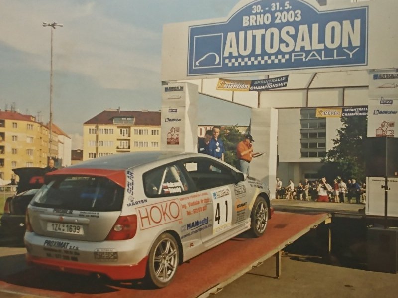 RAJD WRC 2005 ZDJĘCIE NUMER #124 HONDA CIVIC