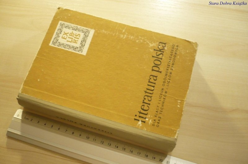 LITERATURA POLSKA (DO ROKU 1830) PODRĘCZNIK (1971)