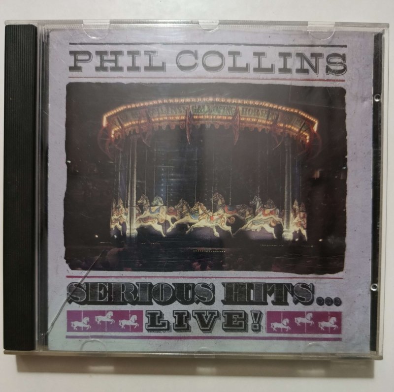 CD. PHIL COLLINS. SERIOUS HITS… LIVE!