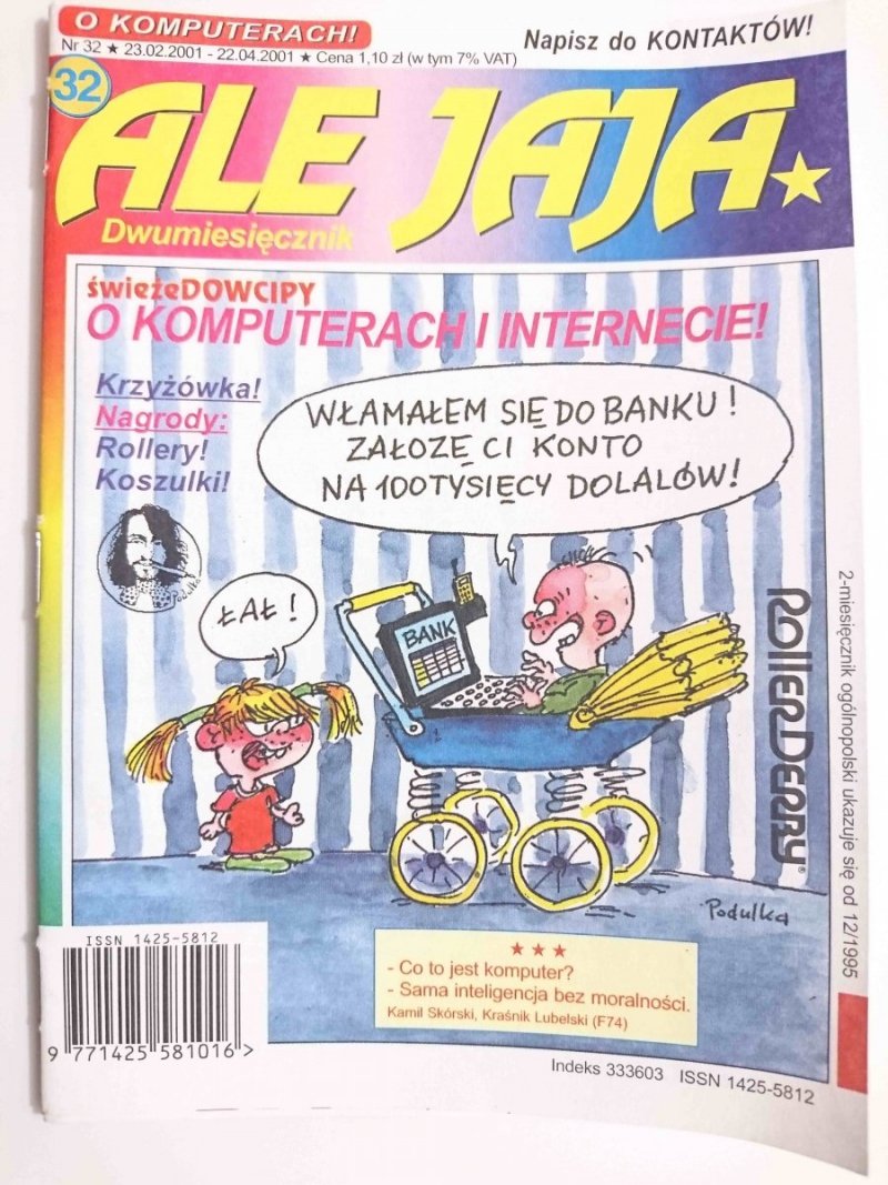 ALE JAJA O KOMPUTERACH NR 32 23.02.2001-22.04.2001