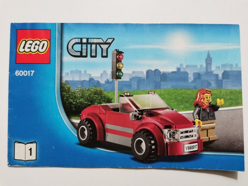 LEGO CITY. INSTRUKCJA OBSŁUGI DO ZESTAWU NR 60017 2014