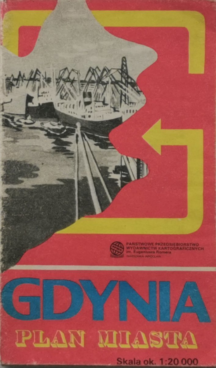 GDYNIA PLAN MIASTA 1:20000