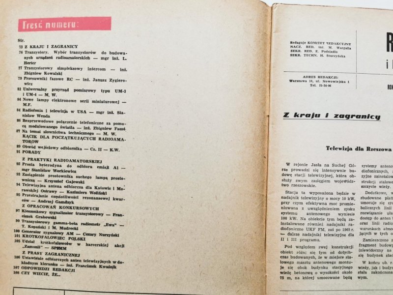 Radioamator i krótkofalowiec 3/1962