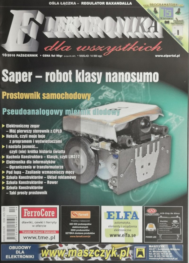 ELEKTRONIKA DA WSZYSTKICH 10/2010