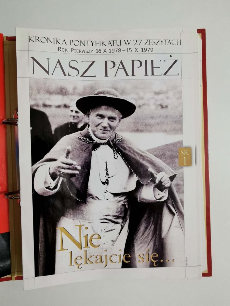 NASZ PAPIEŻ. KRONIKA PONTYFIKATU W 27 ZESZYTACH KOMPLET