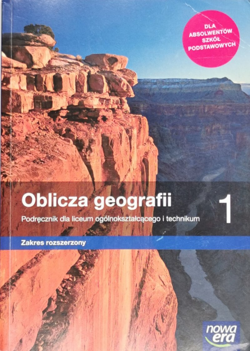 OBLICZA GEOGRAFII 1 PODRĘCZNIK ZR - Roman Malarz