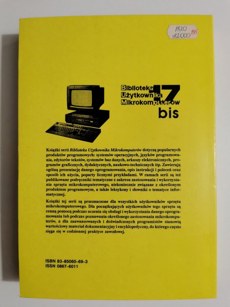 TURBO PASCAL 7.0 Z ELEMENTAMI PROGRAMOWANIA CZĘŚĆ II 1994