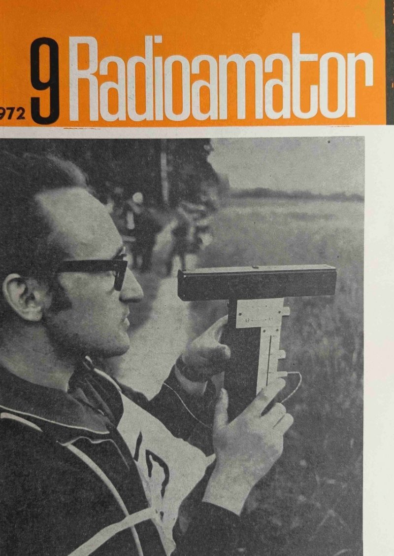 RADIOAMATOR I KRÓTKOFALOWIEC NR 9 ROK 1972
