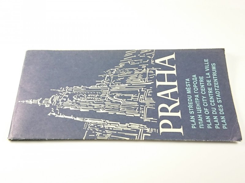 PRAHA. PLAN STREDU MESTA 1979