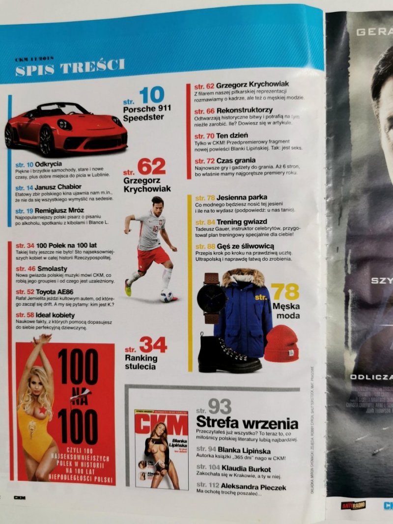CKM NR 11 (244) LISTOPAD 2018 BLANKA LIPIŃSKA 