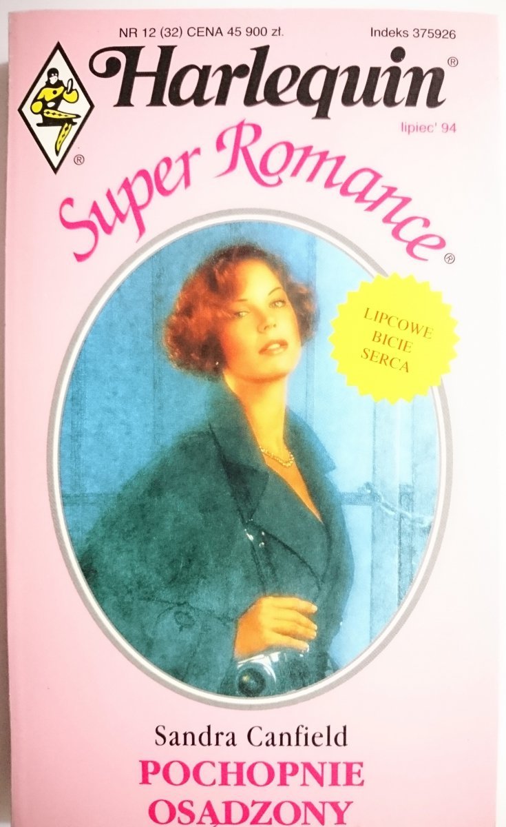 POCHOPNIE OSĄDZONY – Sandra Canfield 1994