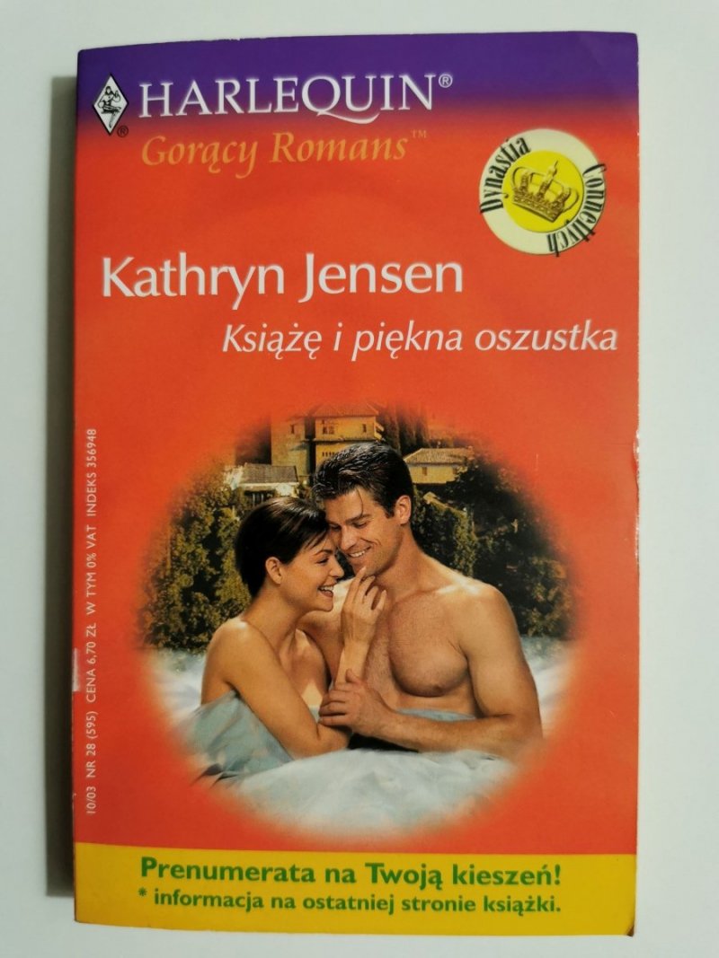 KSIĄŻĘ I PIĘKNA OSZUSTKA - Kathryn Jensen 2003