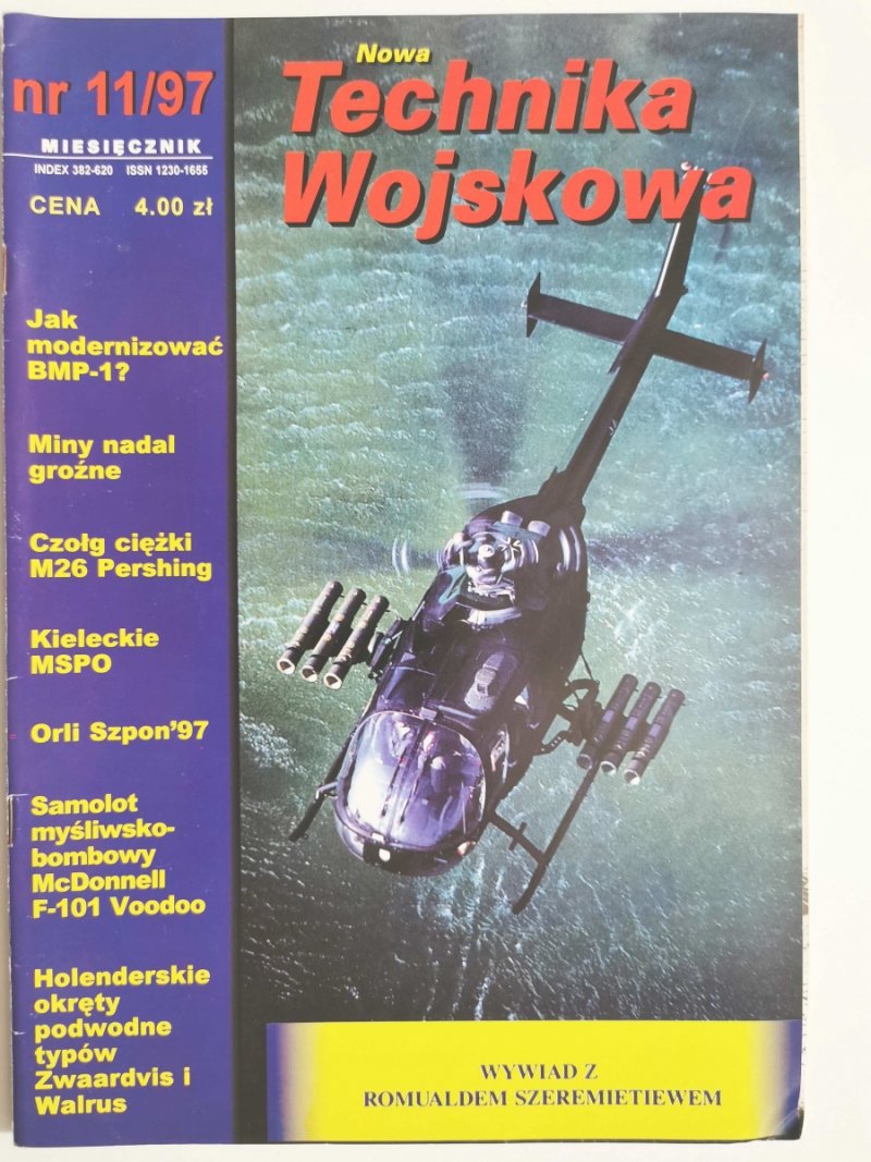 NOWA TECHNIKA WOJSKOWA. 11/97