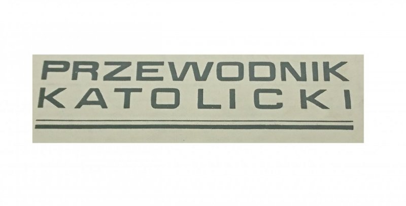 PRZEWODNIK KATOLICKI NR 38 21 WRZEŚNIA 1975