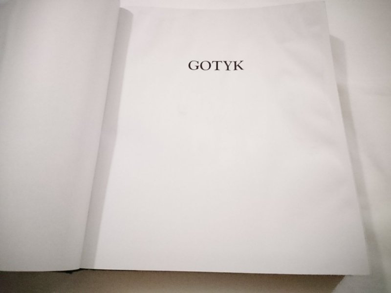 GOTYK. ARCHITEKTURA RZEŹBA MALARSTWO 2004