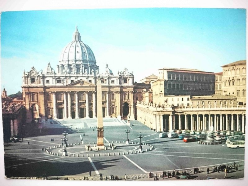 CITTA DEL VATICANO. PIAZZA E BASILICA DI S. PIETRO