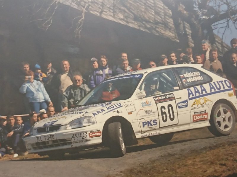 RAJD WRC 2005 ZDJĘCIE NUMER #317 HONDA CIVIC
