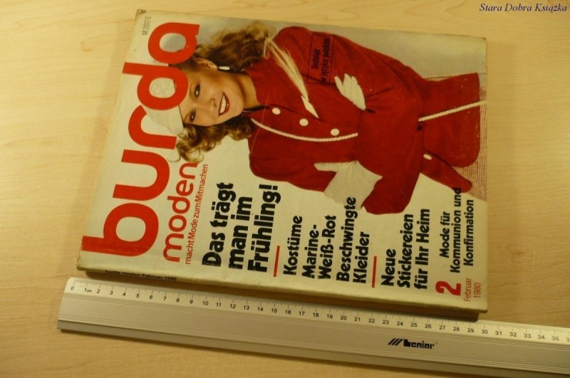 BURDA MODEN 2 FEBRUAR 1980