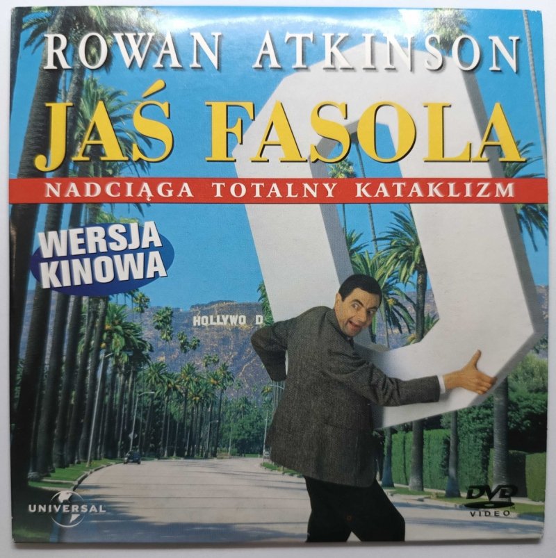 DVD. JAŚ FASOLA NADCIĄGA TOTALNY KATAKLIZM. Wersja kinowa