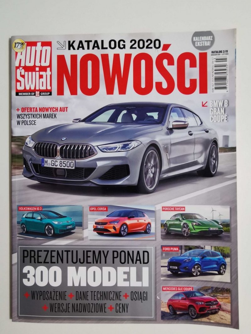 AUTO ŚWIAT. KATALOG 2020 NOWOŚCI 