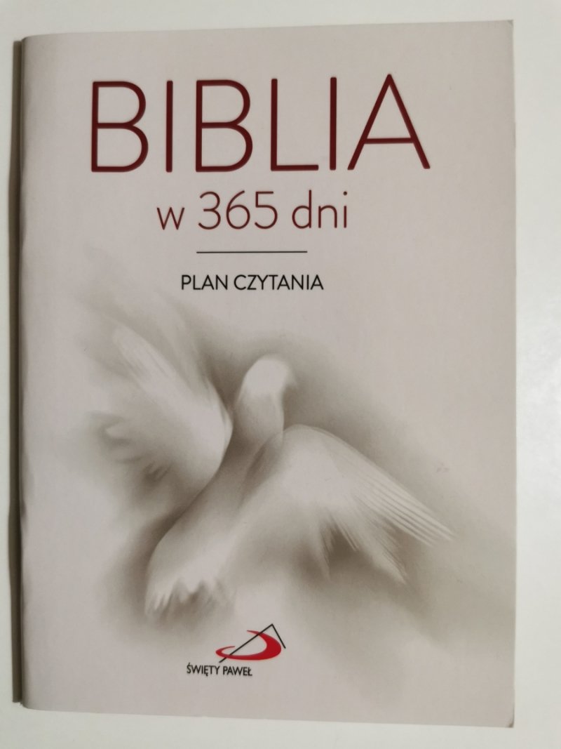 BIBLIA W 365 DNI. PLAN CZYTANIA