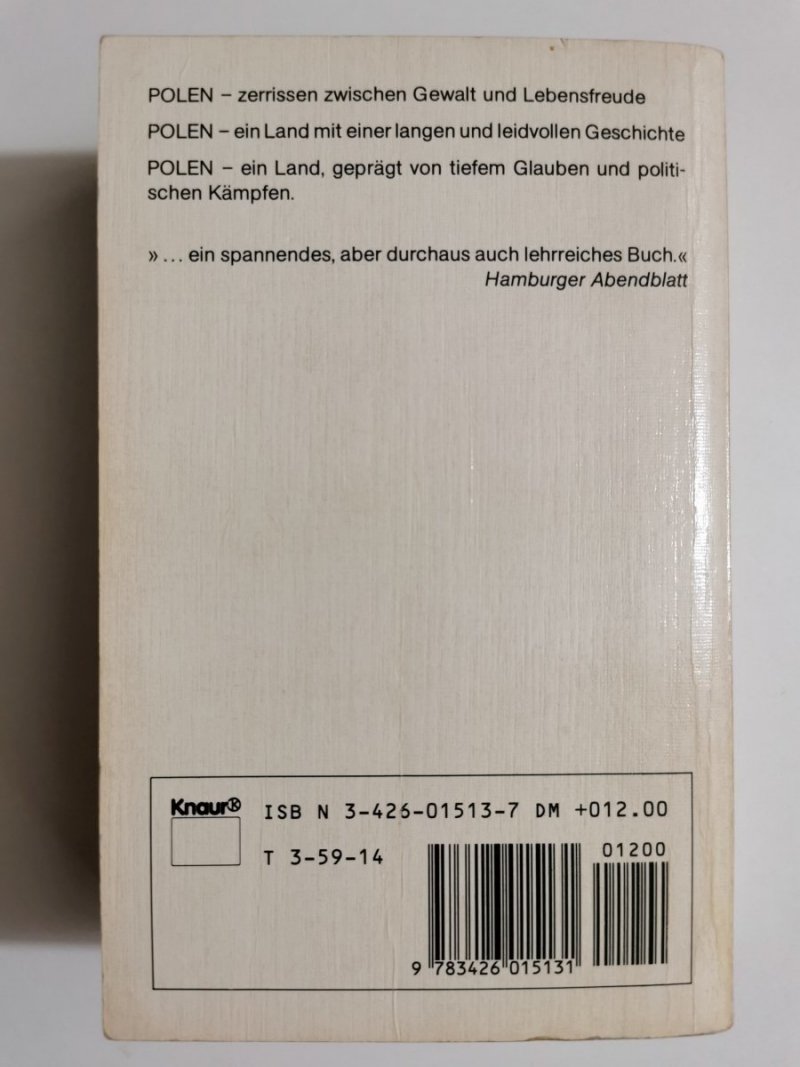 MAZURKA - James A. Michener 1987