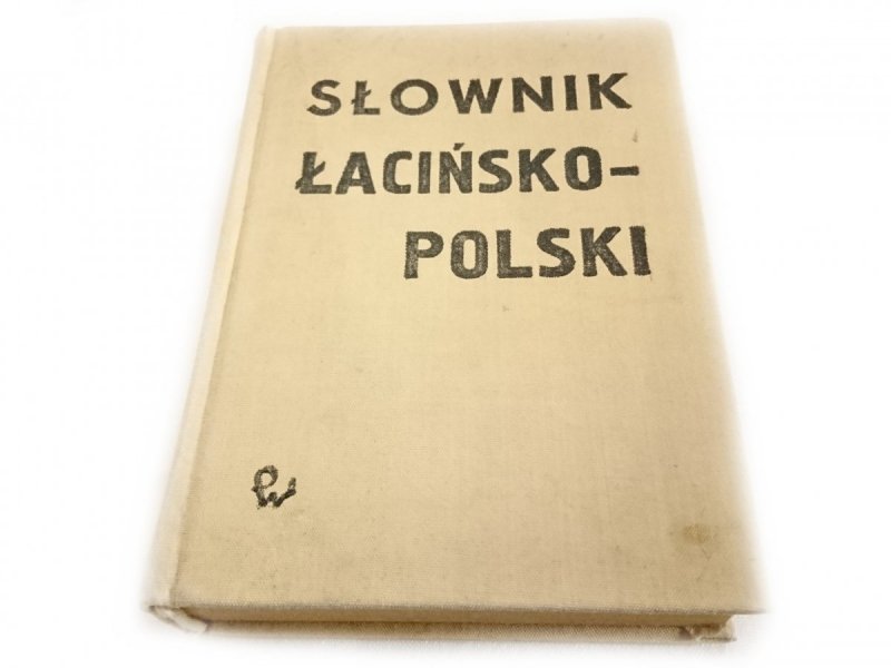 SŁOWNIK ŁACIŃSKO-POLSKI - K. Kumaniecki 1975