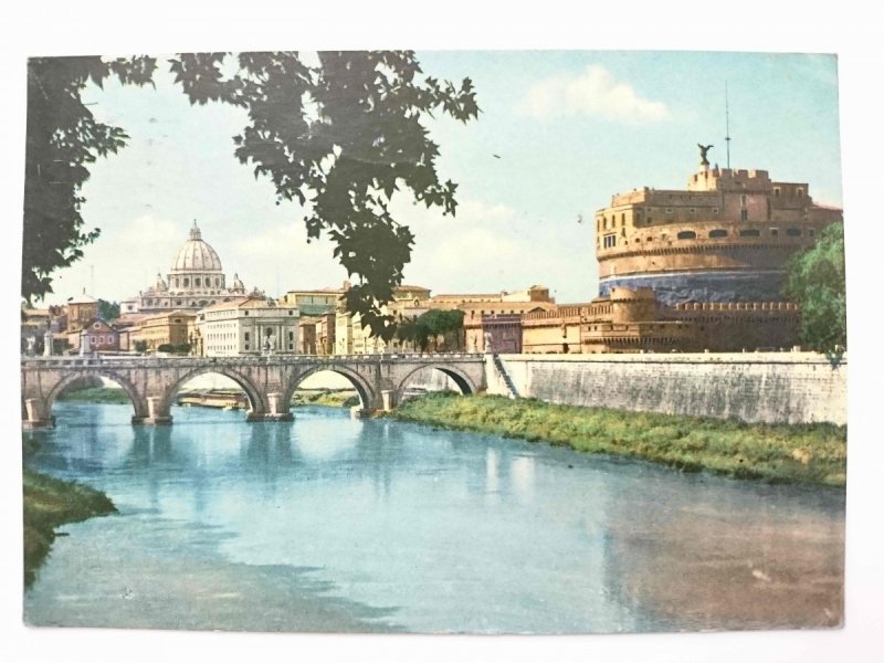 ROMA. PONTE E CASTEL S. ANGELO