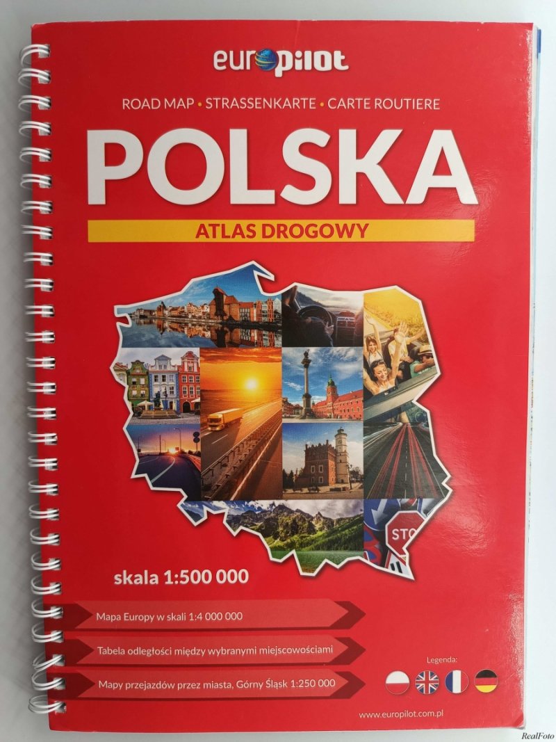 POLSKA ATLAS DROGOWY 1:500000