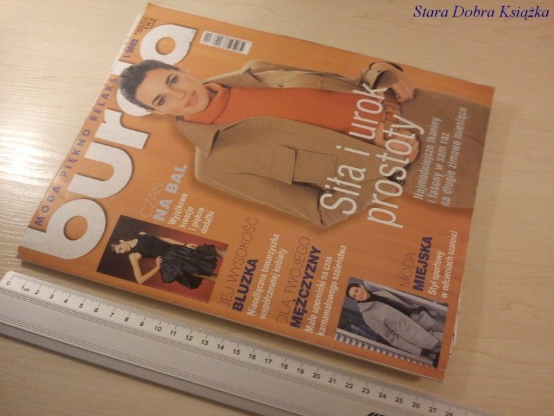 BURDA 1/2002 SIŁA I UROK PROSTOTY
