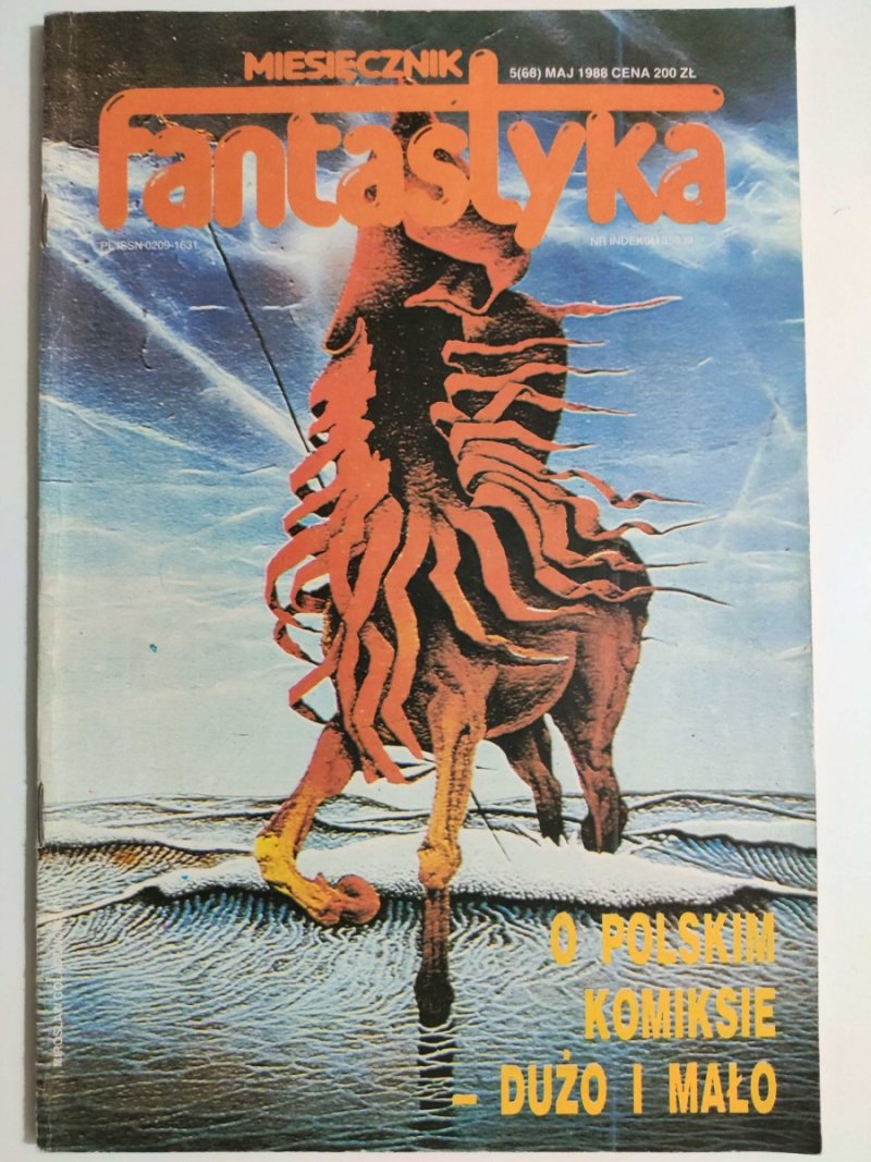 MIESIĘCZNIK FANTASTYKA NR 5 (68) MAJ 1988