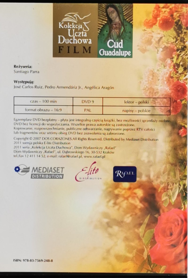 DVD. MATKA BOŻA Z GUADALUPE
