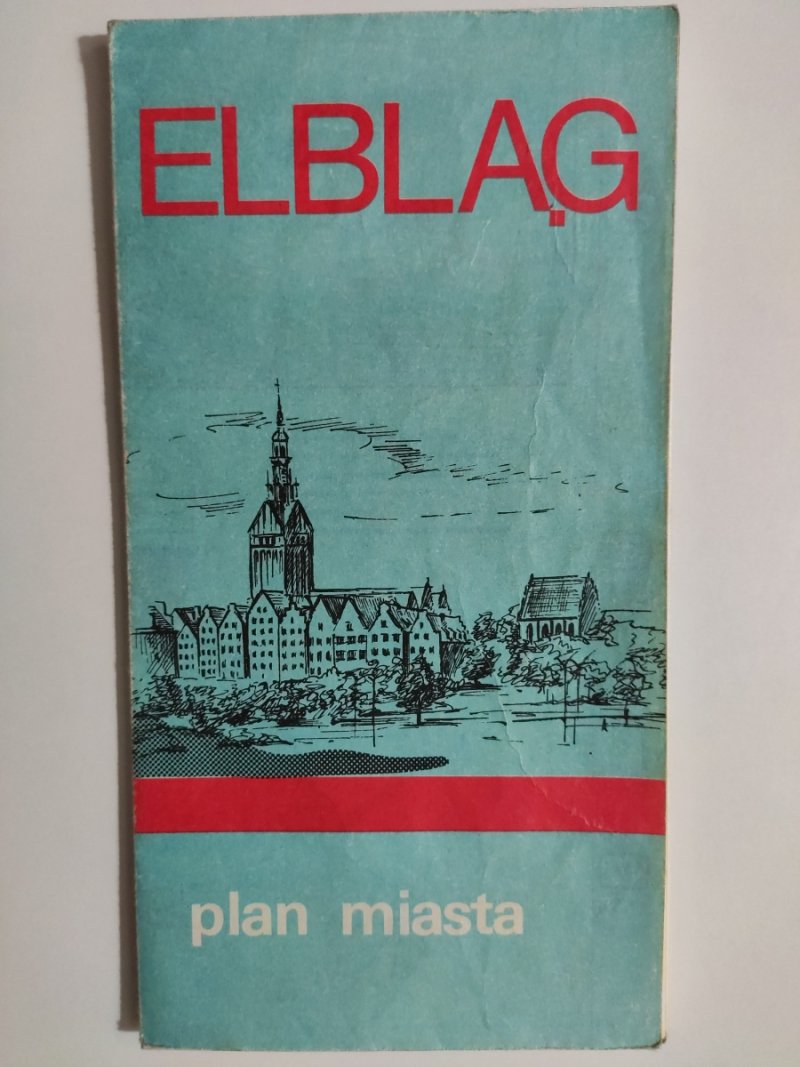 ELBLĄG PLAN MIASTA 1981
