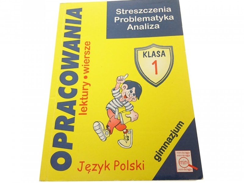 OPRACOWANIA. LEKTURY WIERSZE 1 JĘZYK POLSKI