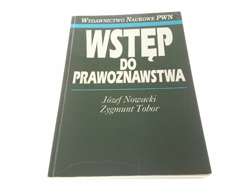 WSTĘP DO PRAWOZNAWSTWA - Jóżef Nowacki 1993