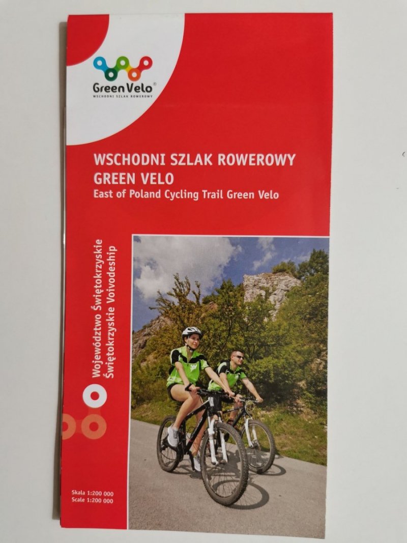WSCHODNI SZLAK ROWEROWY GREEN VELO 1: 200 000 