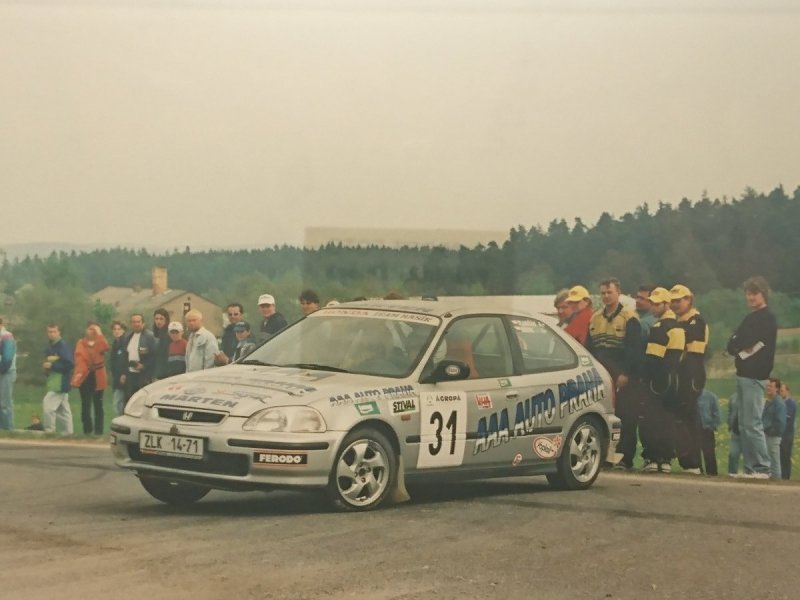 RAJD WRC 2005 ZDJĘCIE NUMER #061 HONDA CIVIC