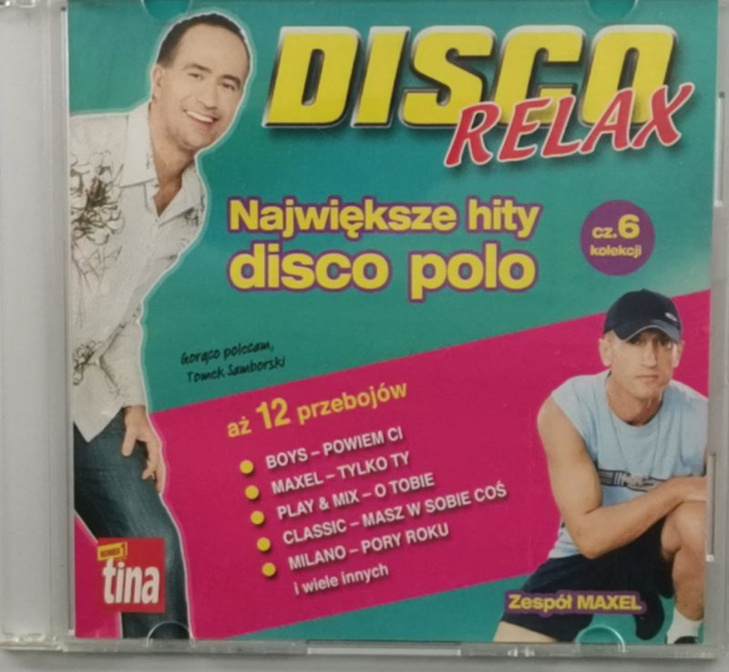 CD. DISCO RELAX CZ.6