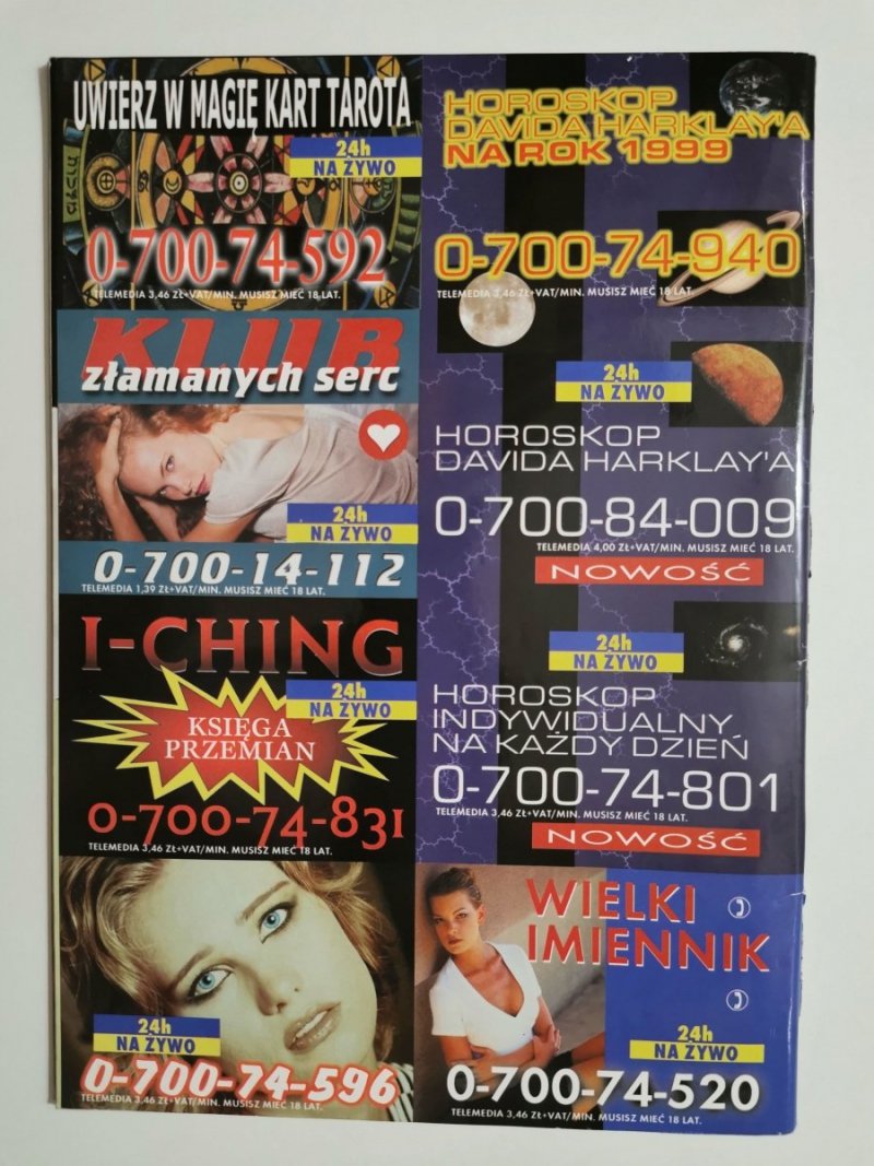 WRÓŻKA NR 1 STYCZEŃ '99