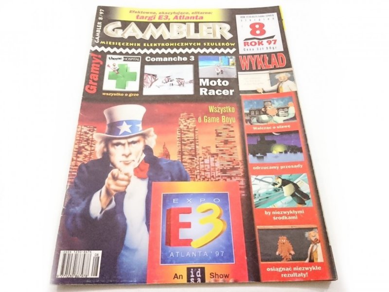 GAMBLER SIERPIEŃ NR 8 ROK 97