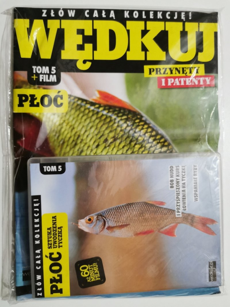 WĘDKUJ TOM 5 + FILM pt. PŁOĆ SZTUKA UWODZENIA TYCZKĄ