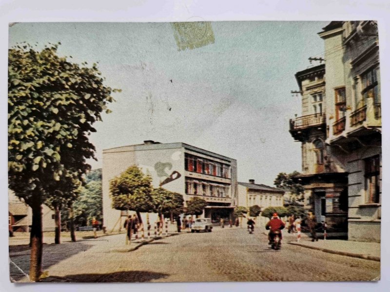 SANOK. ULICA TADEUSZA KOŚCIUSZKI FOT. KACZYŃSKI