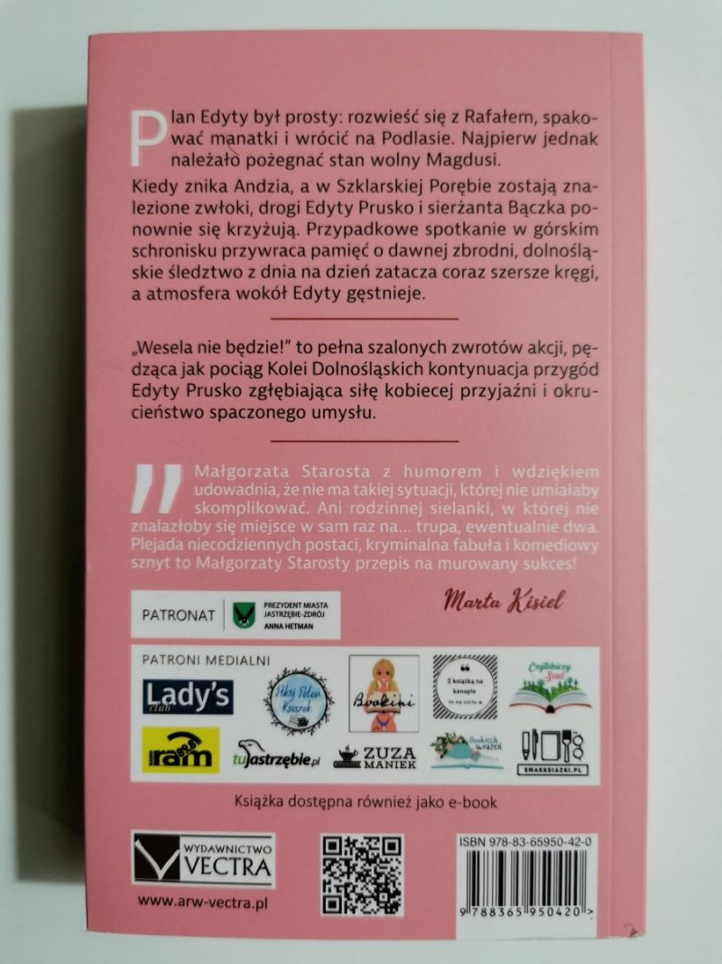 WESELA NIE BĘDZIE! - Małgorzata Starosta 
