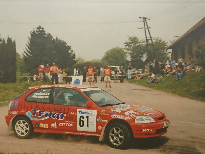 RAJD WRC 2005 ZDJĘCIE NUMER #136 HONDA CIVIC