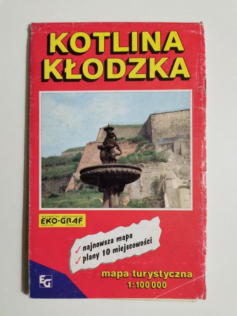 KOTLINA KŁODZKA MAPA TURYSTYCZNA 1: 100 000 