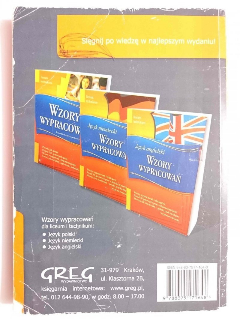 STRESZCZENIA LEKTUR. LICEUM 