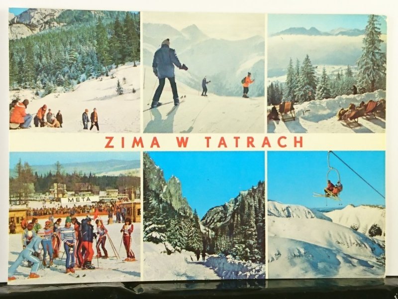 ZIMA W TATRACH. HALA PISANA; NA KASPROWYM WIERCHU