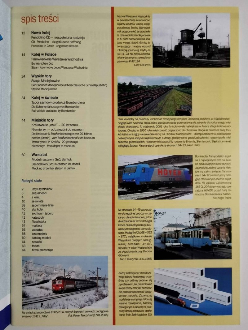 Miesięcznik. Świat kolei 02/2006